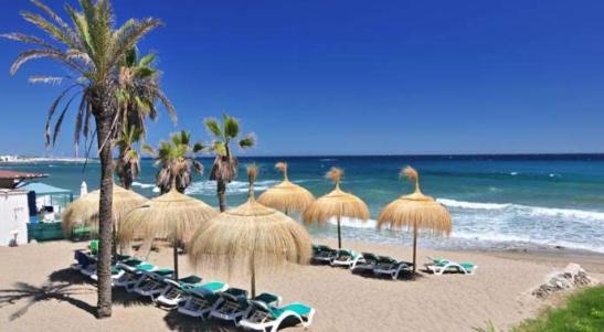 Apartamentos Bahia De Huelin Málaga Exteriör bild